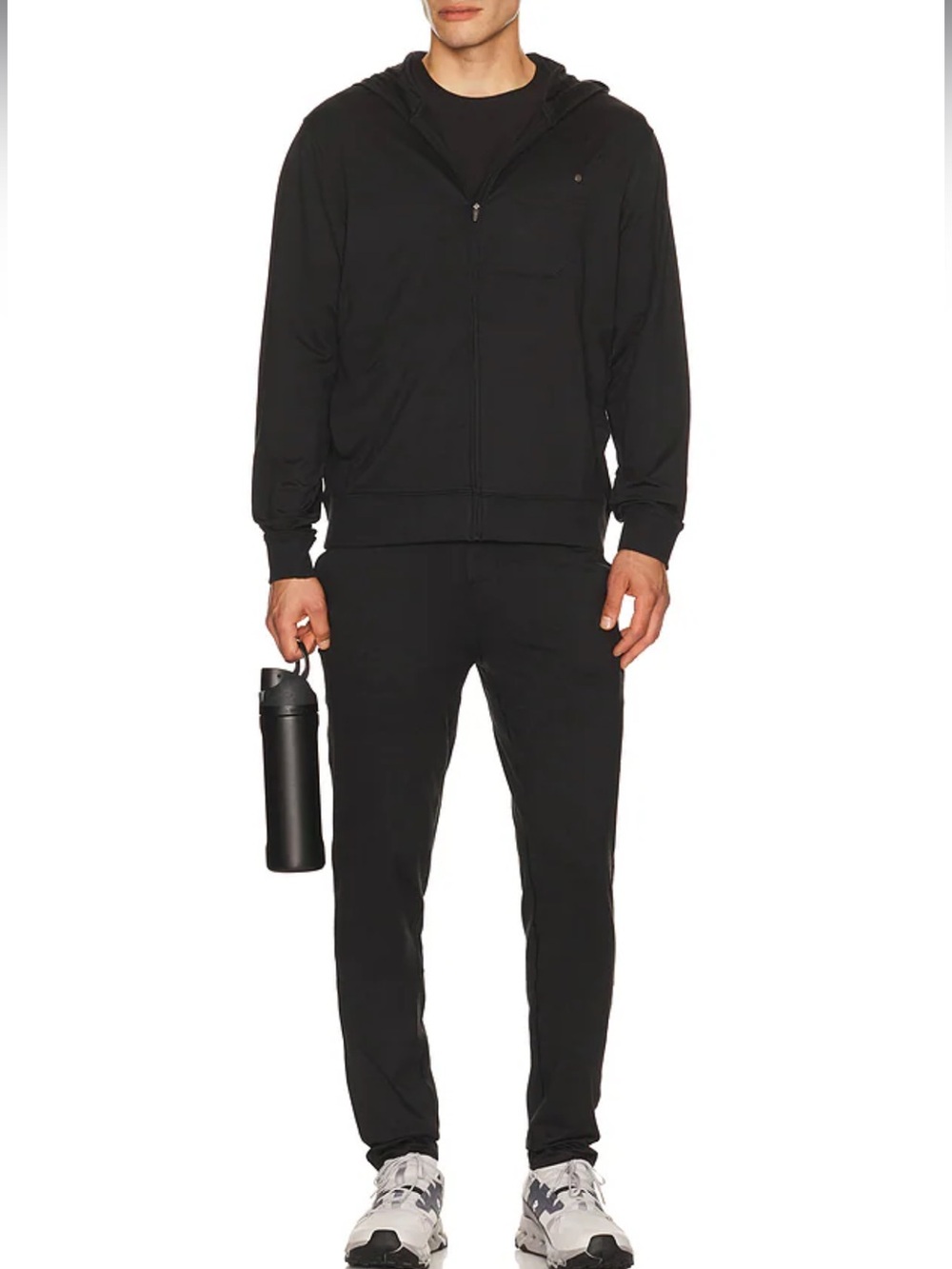 Vuori Men’s Ponto Performance Pants Black Size medium.